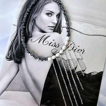 Украшения ручной работы. Ярмарка Мастеров - ручная работа Чокер из натуральных жемчуга и перламутра " Шик". Handmade.