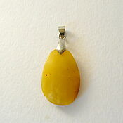 Украшения handmade. Livemaster - original item Natural amber pendant K-819. Handmade.
