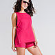 Vest in magenta pink. Vests. BORMALISA. Online shopping on My Livemaster.  Фото №2