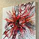 Заказать Цветок: картина в стиле Fluid Art. Ol’art. Ярмарка Мастеров. . Картины Фото №3