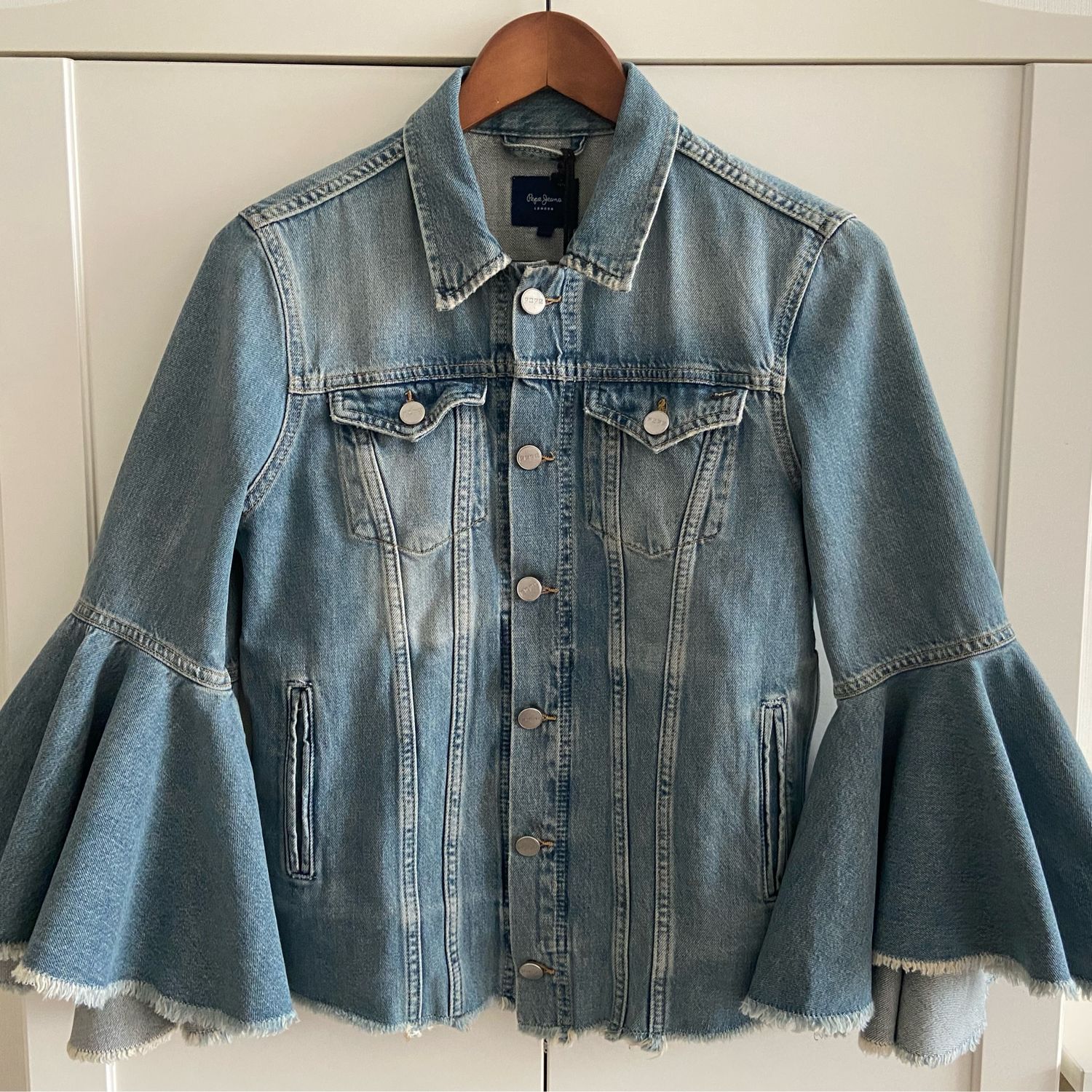 Винтаж: Pepe Jeans джинсовая куртка жакет, Пиджаки винтажные, Оренбург,  Фото №1