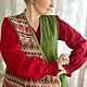 Жилет стеганый из льна этно принт. Жилеты. SVЭRO dress. Ярмарка Мастеров.  Фото №10