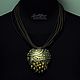Order Golden Chic Pendant (402) designer jewelry. Svetlana Parenkova (parenkova). Livemaster. . Pendant Фото №3
