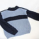Заказать Вязаный свитер крупной вязки. Knit by Heart - Вязаная одежда 富. Ярмарка Мастеров. . Свитеры Фото №3