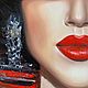 Картина маслом «Тайна в тени», холст на подрамнике, 80х80см. Картины. Tvortsova Arts | Авторская живопись. Ярмарка Мастеров.  Фото №6