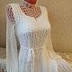 Handmade lace dress 'Snowflake'. Dresses. hand knitting from Galina Akhmedova. My Livemaster. Фото №5