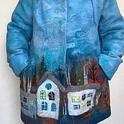 Одежда handmade. Livemaster - original item Evening City winter jacket. Handmade.