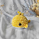 Knitted yellow whale. Amigurumi dolls and toys. fesartdecor (fesartdecor). Online shopping on My Livemaster.  Фото №2