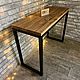 Барная стойка из массива дуба "BAR COUNTER-4", Столы, Липецк,  Фото №1