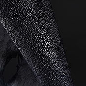 Материалы для творчества handmade. Livemaster - original item Sea stingray skin, oval, width 30-32 cm IMC2007B. Handmade.