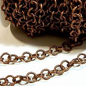 Материалы для творчества handmade. Livemaster - original item Copper chain (Yu.Korea). 1 meter. Handmade.
