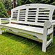 Order GARDEN BENCH IN ENGLISH STYLE OXFORD. misterwood (misterwood). Livemaster. . Exterior Фото №3