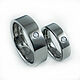 Order Titanium rings with Moissanites. Engagement rings. asgdesign. Livemaster. . Rings Фото №3