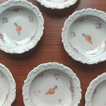 Винтаж ручной работы. Ярмарка Мастеров - ручная работа Винтаж: Розетки Kahla Германия ГДР. Handmade.