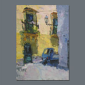 Картины и панно handmade. Livemaster - original item A corner of Italy. Oil painting. Handmade.