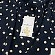 Жатая вискоза Alta Moda в нерегулярный горошек. Ткани. Mariteks  Итальянские  ткани. Ярмарка Мастеров.  Фото №7