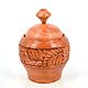 Wooden carved pot for bulk products. Jars. GoodWood. Online shopping on My Livemaster.  Фото №2