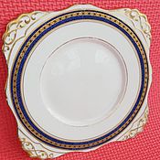 Винтаж handmade. Livemaster - original item Plate from the Tuscan series, England, porcelain (4884). Handmade.