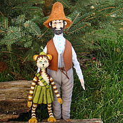 Куклы и игрушки handmade. Livemaster - original item Petson and Findus. Handmade.