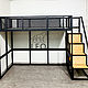 Кровать-чердак лофт разборная LF-993. Кровати. Leo-loft. Интернет-магазин Ярмарка Мастеров.  Фото №2