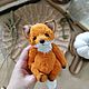 Тедди лиса. Мишки Тедди. my.teddy_bear. Ярмарка Мастеров.  Фото №6
