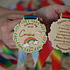 Personalized Souvenirs: Medals at graduation. Name souvenirs. Trees may - creative workshop. My Livemaster. Фото №6