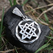 Украшения handmade. Livemaster - original item Amulet Star of Russia 925 silver. Handmade.