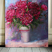 Oil painting Bouquet for home