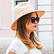 Fedor's straw hat ' Summer'. Hats1. Exclusive HATS. LANA ANISIMOVA.. Online shopping on My Livemaster.  Фото №2