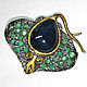 Order Scat set with sapphires and emeralds. dobrivolshebnik (dobrivolshebnik). Livemaster. . Jewelry Sets Фото №3
