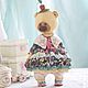 Мишка Вишня. Мишки Тедди. Vintage bears Фоменко Ольга. Интернет-магазин Ярмарка Мастеров.  Фото №2