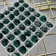 Сердце SW 10мм. Emerald shimmer, Фурнитура для украшений, Новосибирск,  Фото №1