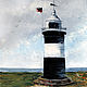 North sea lighthouse oil painting, Pictures, Azov,  Фото №1