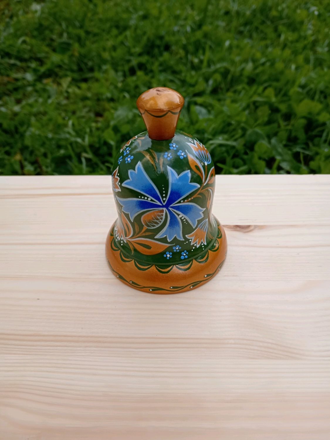 Колокольчик "Васильки" в интернет-магазине на Ярмарке Мастеров ...