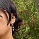 silver earrings with opal. Earrings. sparkling-ru. My Livemaster. Фото №5
