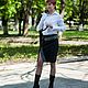 Юбка-карандаш с фольклорной вышивкой, Юбки, Вольногорск,  Фото №1