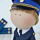 Кукла в военной форме. Куклы и пупсы. Тверскова Марина (Tverskova-m). Ярмарка Мастеров.  Фото №4