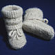 Knitted baby shoes. Babys bootees. Warm Yarn. My Livemaster. Фото №5