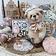 Тедди мишка — Коллекционная интерьерная игрушка ручной работы, teddy. Мишки Тедди. handmade_toys.lab | Добрые тедди. Ярмарка Мастеров.  Фото №14