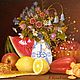 Author's painting Summer still life, Pictures, Moscow,  Фото №1