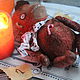 Заказать Caleb crazy monkey. Ирина Сайфийдинова (textileheart). Ярмарка Мастеров. . Мягкие игрушки Фото №3