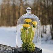 Букет полевых цветов из холодного фарфора