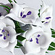 Фиолетовый блеск. Искусственные цветы из фоамирана с блест.тычинками, Цветы искусственные, Новосибирск,  Фото №1