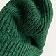 Шапка резинкой из мериноса и кашемира. Шапки. VE knitting. Ярмарка Мастеров.  Фото №5