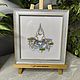 Picture embroidered with a cross of a goose priest, Pictures, Chelyabinsk,  Фото №1