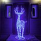 Order Light figures Deer made of wire. alexbrik. Livemaster. . Garden figures Фото №3