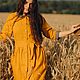 Льняное платье Алоэ. Платья. Simply Wear by Di (Prokhorova Diana). Интернет-магазин Ярмарка Мастеров.  Фото №2