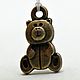 pendant 'bear', Accessories for dolls and toys, Krasnogorsk,  Фото №1