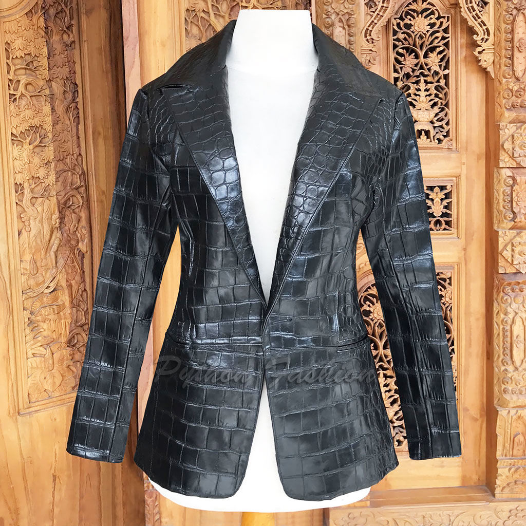 VINTAGE CROCODILE JACKET - C05, Men's Fashion, Coats, Jackets and