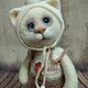 Котик Малыш. Войлочная игрушка. Елена Бочарова (kotoshop). Интернет-магазин Ярмарка Мастеров.  Фото №2